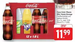 Edeka Coca-Cola, Mezzo Mix, Fanta Orange Angebot