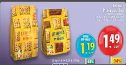 Edeka Leibniz Minis oder Zoo Angebot