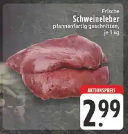 Edeka Frische Schweineleber Angebot