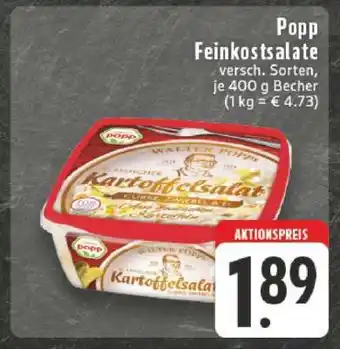 Edeka POPP Feinkostsalate Angebot