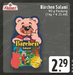 Edeka Bärchen Salami Angebot