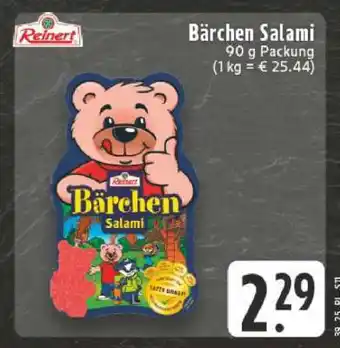 Edeka Bärchen Salami Angebot
