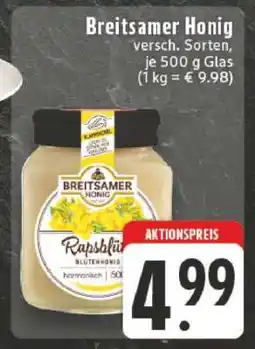 Edeka Breitsamer Honig Angebot