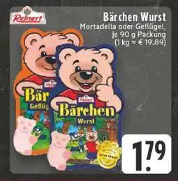 Edeka Bärchen Wurst Angebot