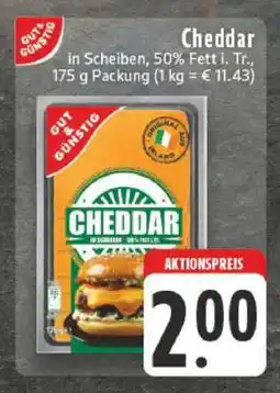 Edeka Cheddar Angebot