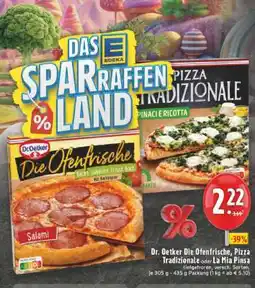 Edeka Dr. Oetker Die Ofenfrische, Pizza Tradizionale oder La Mia Pinsa Angebot