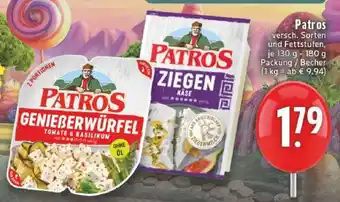 Edeka Patros Genießerwürfel & Ziegenkäse Angebot
