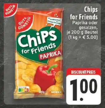 Edeka Chips for Friends Angebot