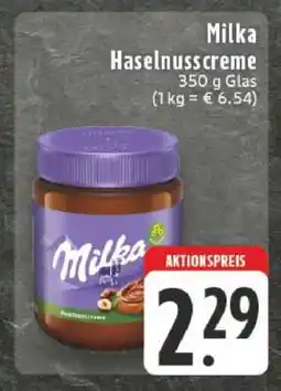 Edeka MILKA Haselnusscreme Angebot