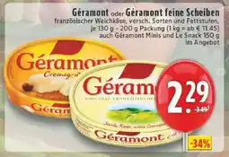 Edeka Géramont oder Géramont feine Scheiben Angebot