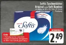 Edeka Softis Taschentücher Angebot
