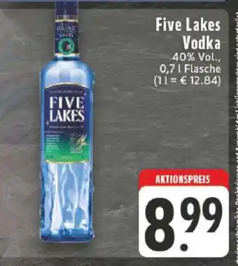 Edeka Five Lakes Vodka Angebot