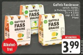 Edeka Gaffels Fassbrause Angebot