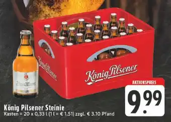 Edeka König Pilsener Steinie Angebot