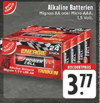 Edeka Alkaline-Batterien Angebot