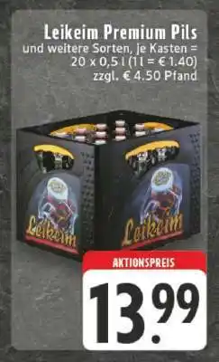 Edeka Leikeim Premium Pils Angebot