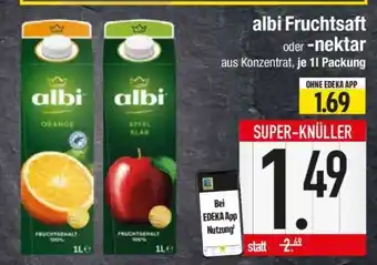 Edeka albi Fruchtsaft oder -nektar Angebot