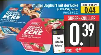 Edeka MÜLLER Joghurt mit der Ecke Angebot