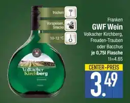Edeka Franken GWF Wein Angebot