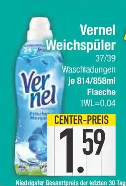 Edeka Vernel Weichspüler Angebot