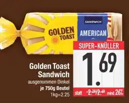 Edeka Golden Toast Sandwich Angebot