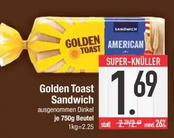 Edeka Golden Toast Sandwich Angebot