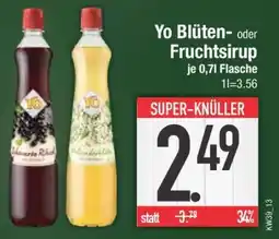 Edeka Yo Blüten- oder Fruchtsirup Angebot