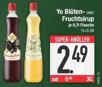 Edeka Yo Blüten- oder Fruchtsirup Angebot