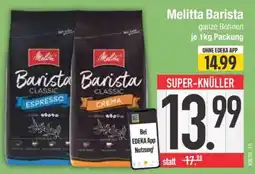 Edeka Melitta Barista Ganze Bohnen Angebot