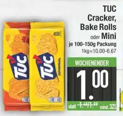 Edeka TUC Cracker, Bake Rolls oder Mini Angebot