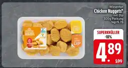 Edeka Wiesenhof Chicken Nuggets mit Dip Angebot