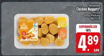 Edeka Wiesenhof Chicken Nuggets mit Dip Angebot