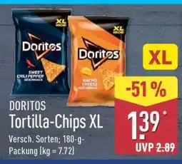 Aldi Nord DORITOS Tortilla-Chips XL Angebot