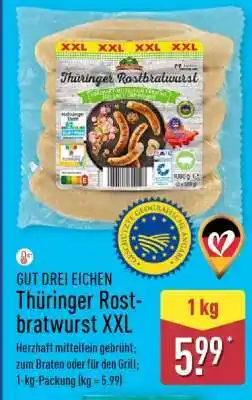 Aldi Nord GUT DREI EICHEN Thüringer Rostbratwurst XXL Angebot