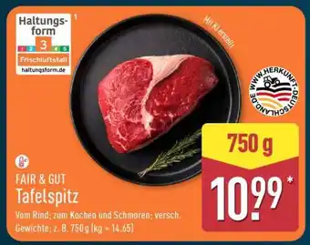 Aldi Nord FAIR & GUT Tafelspitz Angebot