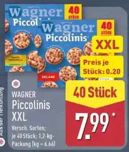 Aldi Nord WAGNER Piccolinis XXL Angebot