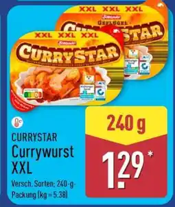 Aldi Nord CURRYSTAR Currywurst XXL Angebot
