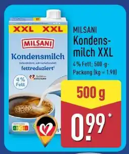 Aldi Nord MILSANI Kondensmilch XXL Angebot