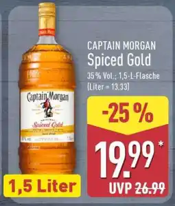 Aldi Nord Captain Morgan Spiced Gold Angebot
