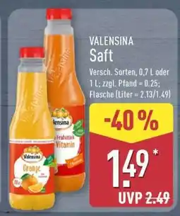 Aldi Nord Valensina Saft Angebot
