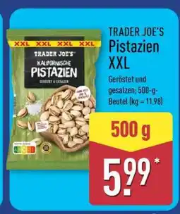 Aldi Nord Trader JOE'S Pistazien XXL Angebot
