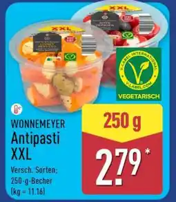 Aldi Nord WONNEMEYER Antipasti XXL Angebot