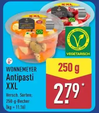 Aldi Nord WONNEMEYER Antipasti XXL Angebot