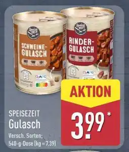 Aldi Nord SPEISEZEIT Gulasch Angebot