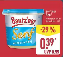 Aldi Nord Bautz’ner Senf Angebot