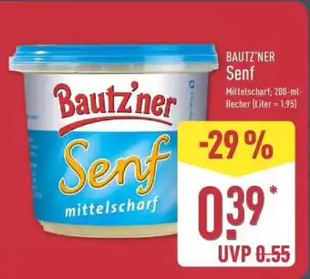 Aldi Nord Bautz’ner Senf Angebot