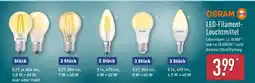 Aldi Nord OSRAM LED-Filament-Leuchtmittel Angebot