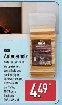 Aldi Nord BBQ Anfeuerholz Angebot