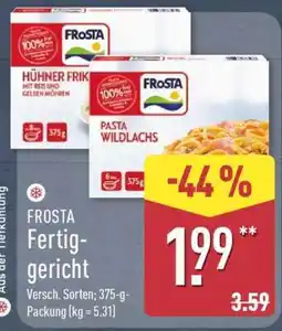 Aldi Nord Frosta Fertiggericht Angebot