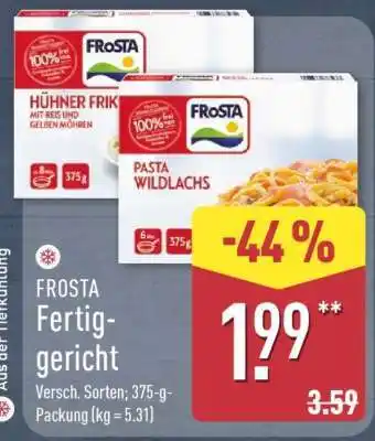Aldi Nord Frosta Fertiggericht Angebot